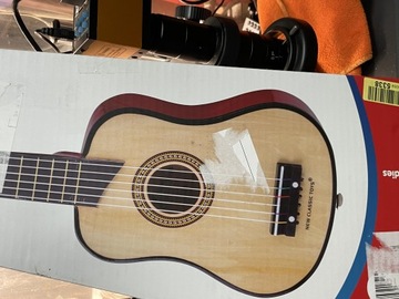 Gitara drewniana dziecięca
