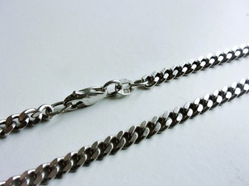 Ciężki srebrny łańcuch pancerka polskie srebro 925 48cm 20,76g