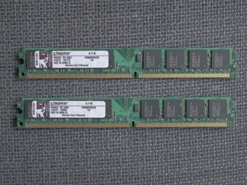 Pamięć RAM 4GB (2x2GB) Kingston DDR2 800 PC2-6400