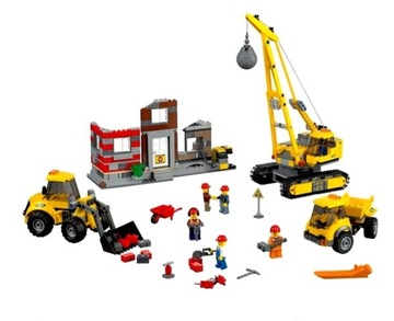 LEGO 60076 City - Rozbiórka - 100% komplet! Budowa