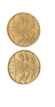 10 Reich Reichspfennig 1929 r. F