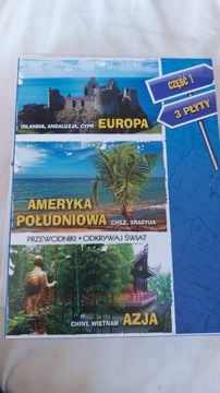 Film DVD Przewodnik Europa Ameryka Południowa Azja