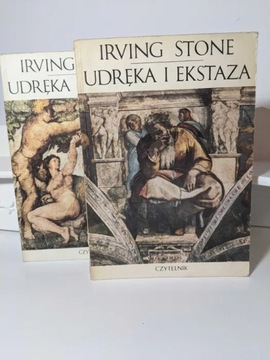 Irving Stone “ Udręka i ekstaza” tom 1 i 2