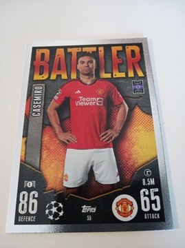 Topps Match Attax 2023/2024 Battler Casemiro