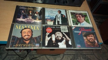 Carreras Domingo Pavarotti cd 6 płyt