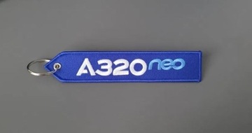 Brelok lotniczy przywieszka Airbus A320 Neo