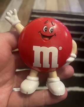 Unikatowa figurka Mars 1991 M&Ms Red v1