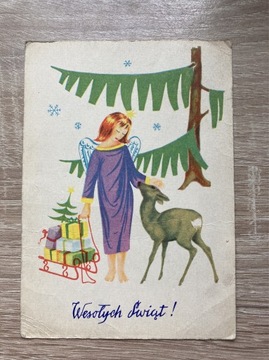 A. Kulesza Wesołych Świąt pocztówka 