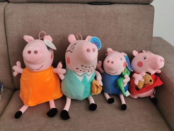 SWINKA PEPPA TATA  MASKOTKA 40 CM 