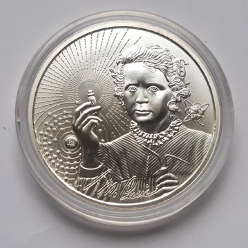 Icons Of Inspiration: Marie Curie 1 oz Ag 2023