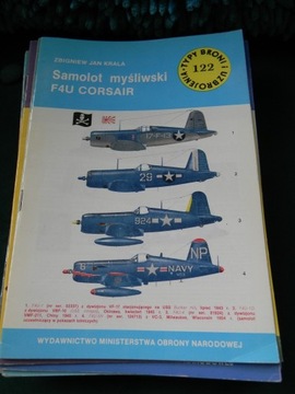 TBiU nr 122 Samolot myśliwski F4U Corsair