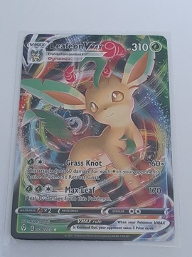 Karta Pokemon Leafeon V Max 