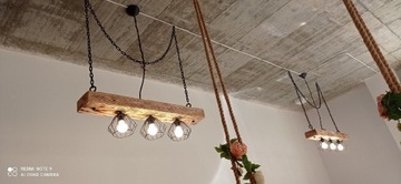 Lampa wisząca w stylu loft 