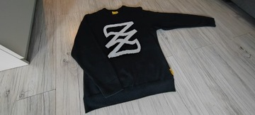 Czarny sweter ZIP/PROSTO xxl