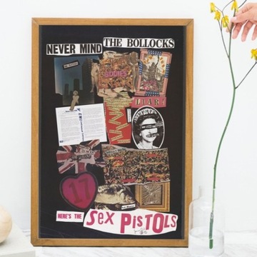 Plakat vintage Sex Pistols