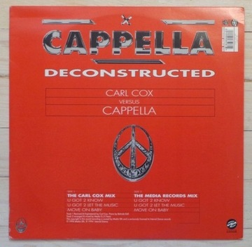 Carl Cox Versus Cappella – Cappella Deconstructed