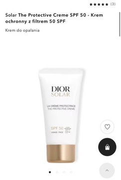 Filtr 50SPF Dior nowy 