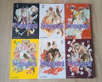 Manga Noragami - tomy 1-6