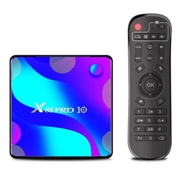 Tv Box X88 Pro 10 Android 11 4Gb 32 GBprzystawka