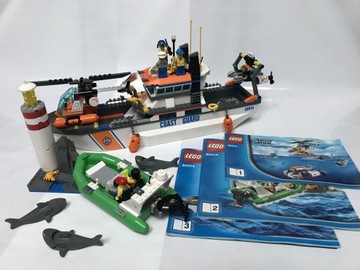 LEGO City 60014 Patrol straży przybrzeżnej komplet