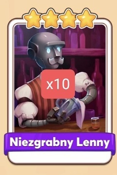 Coin Master Niezgrabny Lenny x10