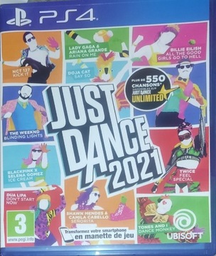 2 gry Just dance 2021 oraz Just Dance 2022