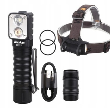 Latarka Wurkkos HD15R SST20 USB Led + czerwona led