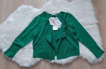 Sweterek narzutka bolerko Orsay 36/S zielone
