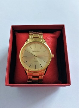 Zegarek Orlando Stainless w kolorze złotym
