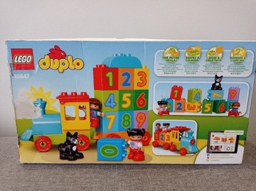 LEGO Duplo 10847 pociąg z cyferkami 