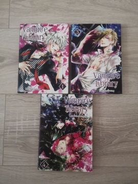 Manga mangi manhwa Vampire Library 1,3,4 yumegari