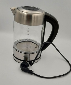 Arendo 1,7L szklany czajnik z regulacją temperatur