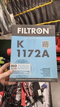 Filtr kabinowy węglowy Filtron K1172A Fiat