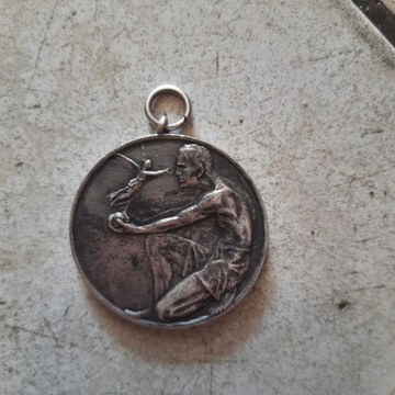 MEDAL SPORT.1928R. Woj.Kom. W.F. i P.W. 22.1.19