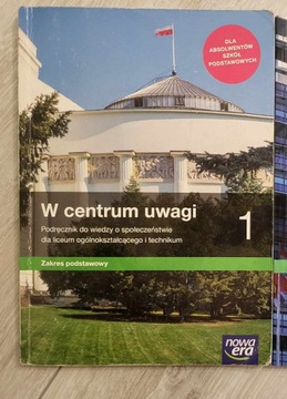 Podręczniki do wosu "w centrum uwagi" klasa 1 i 2