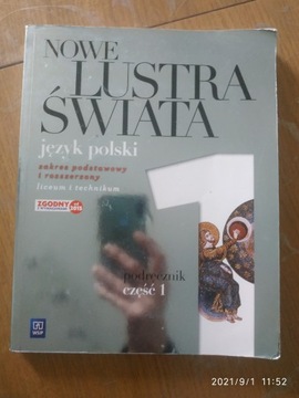 NOWE LUSTRA ŚWIATA 1 j.polski zakr. podst rozszerz