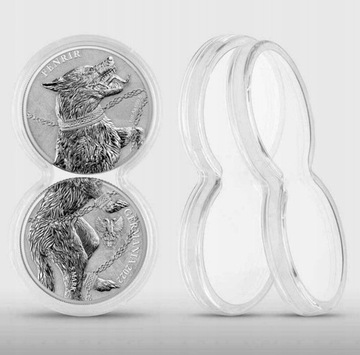 5 marek 2022 FENRIR GEMINUS 2 x 1 oz Ag999 + cert.