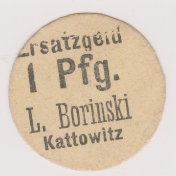 Kattowitz (Katowice), 1 Pf, b.d.