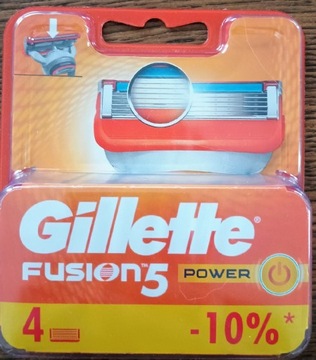 Wkłady GILLETTE FUSION5 POWER 4SZTUKI