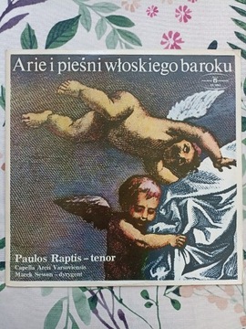 ARIE I PIEŚNI WŁOSKIEGO BAROKU PAULOS RAPTIS tenor