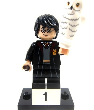 Lego minifigures - HP seria1 - Harry Potter (sowa)