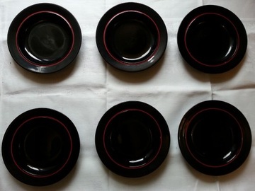 talerze głębokie ceramiczne 22,5 x 3,5 