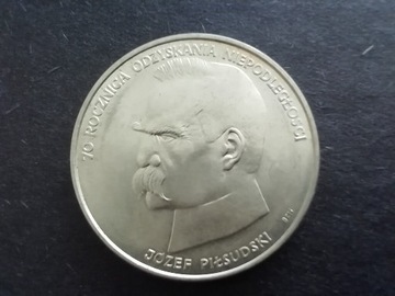 Piłsudski 50 000 1988r srebro