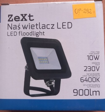 Naświetlacz LED MHD 10W 6400K IP65 