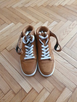 Sneakers wysokie Cropp model WN933 kolor brązowy