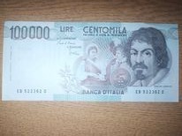 Numizmatyka banknot 100 000 lirów