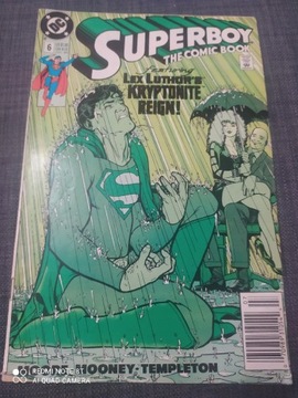 Komiks DC Superboy numer 6 July 1990