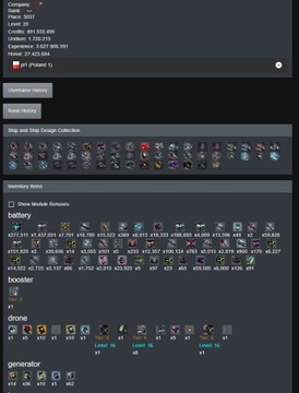 DarkOrbit PL123 -ORCUS(17dmg)-14bo3-15Prom-1.7mURI