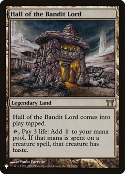 Hall of the Bandit Lord (PLST) M/NM