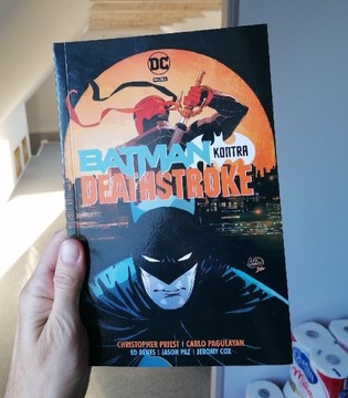 Komiks - Batman kontra Deathstroke - jak nowy! 